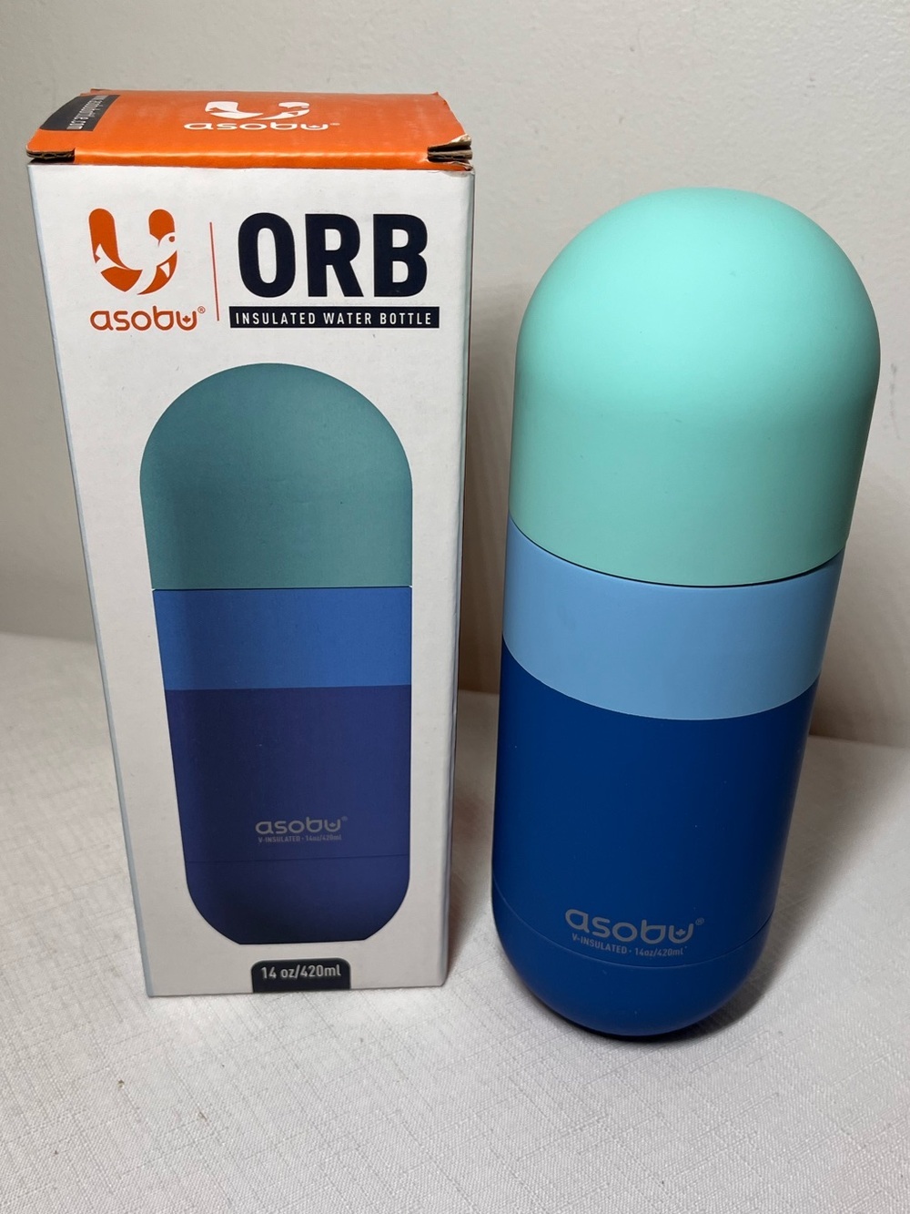 Asobu ORB Bottle - blue
Original box